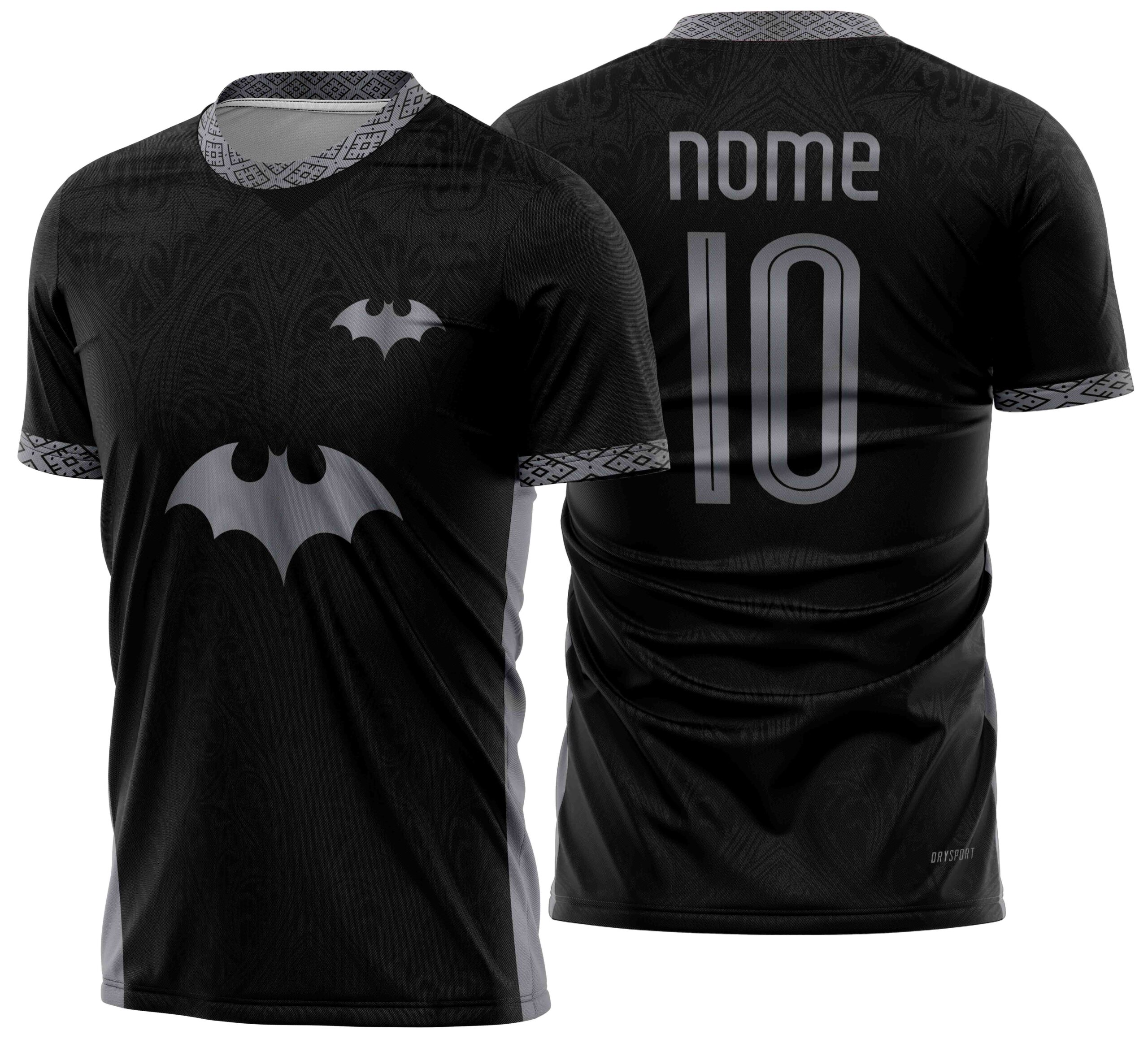 Arte Vetor Camisa Interclasse Morcego Mod-812