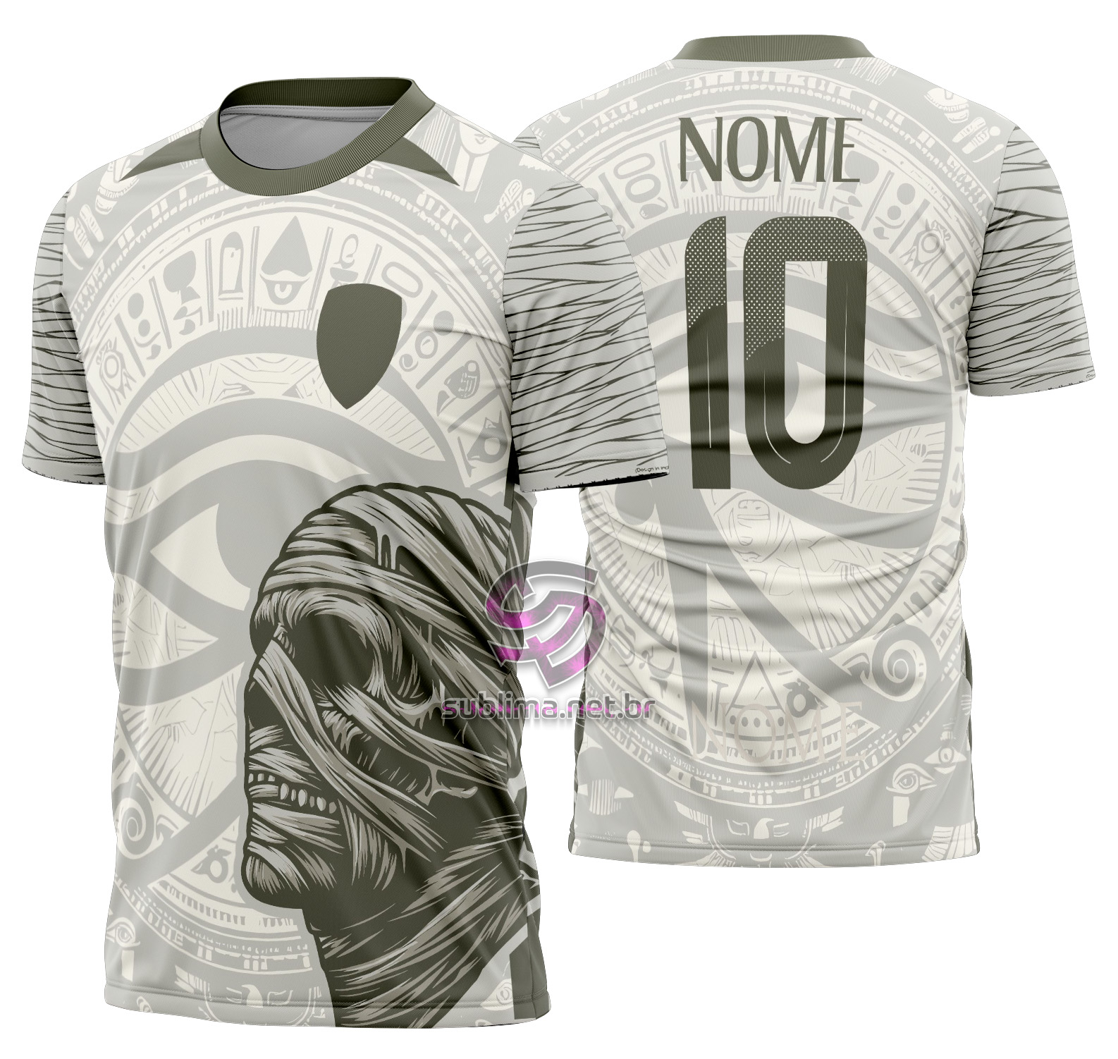 Arte vetor camisa Interclasse Mumia Mod-699