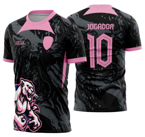 Arte vetor camisa Interclasse Pantera 568