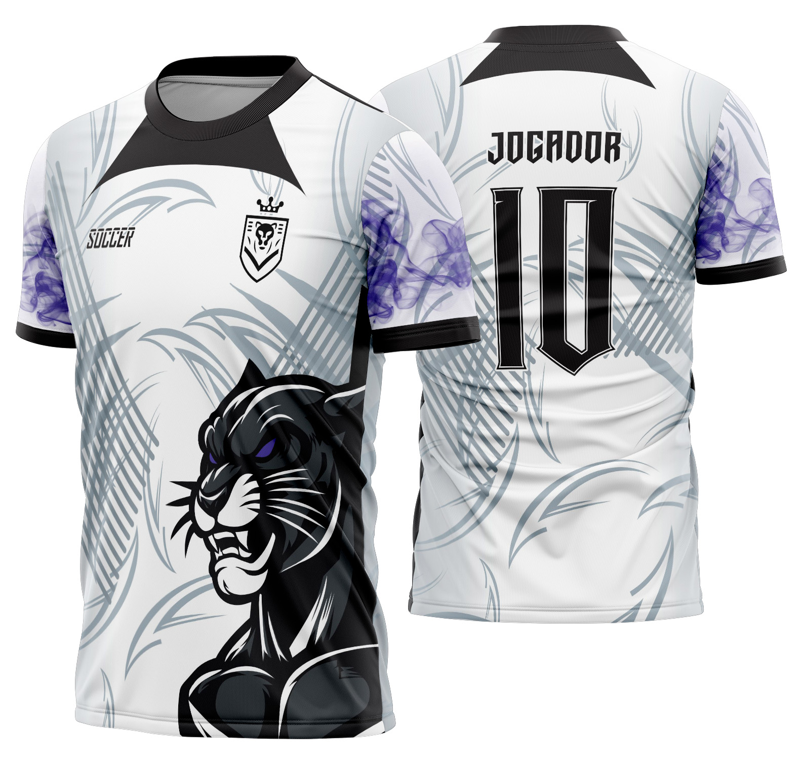 Arte vetor camisa Interclasse Pantera Mod-590