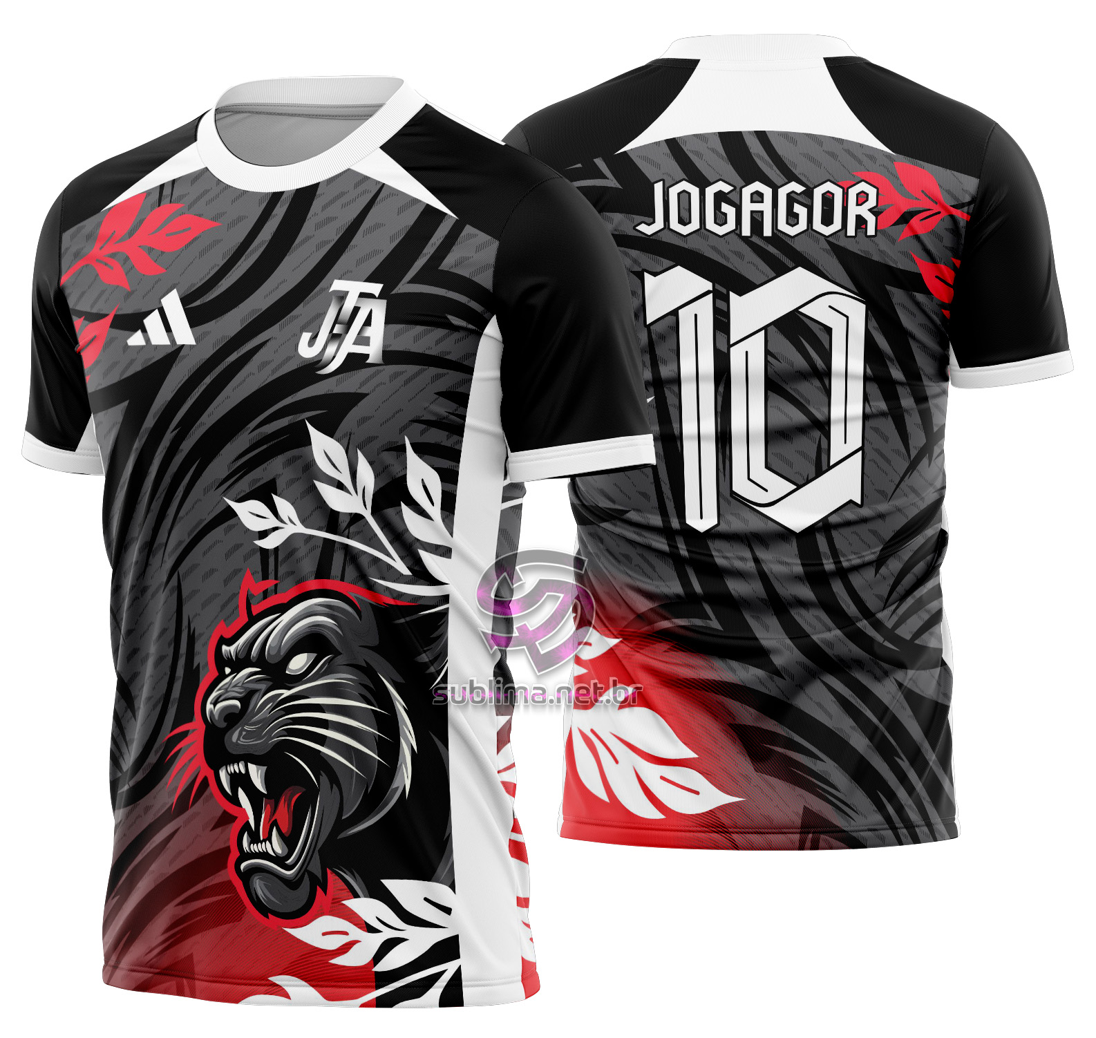 Arte Vetor Camisa Interclasse Pantera Mod-661