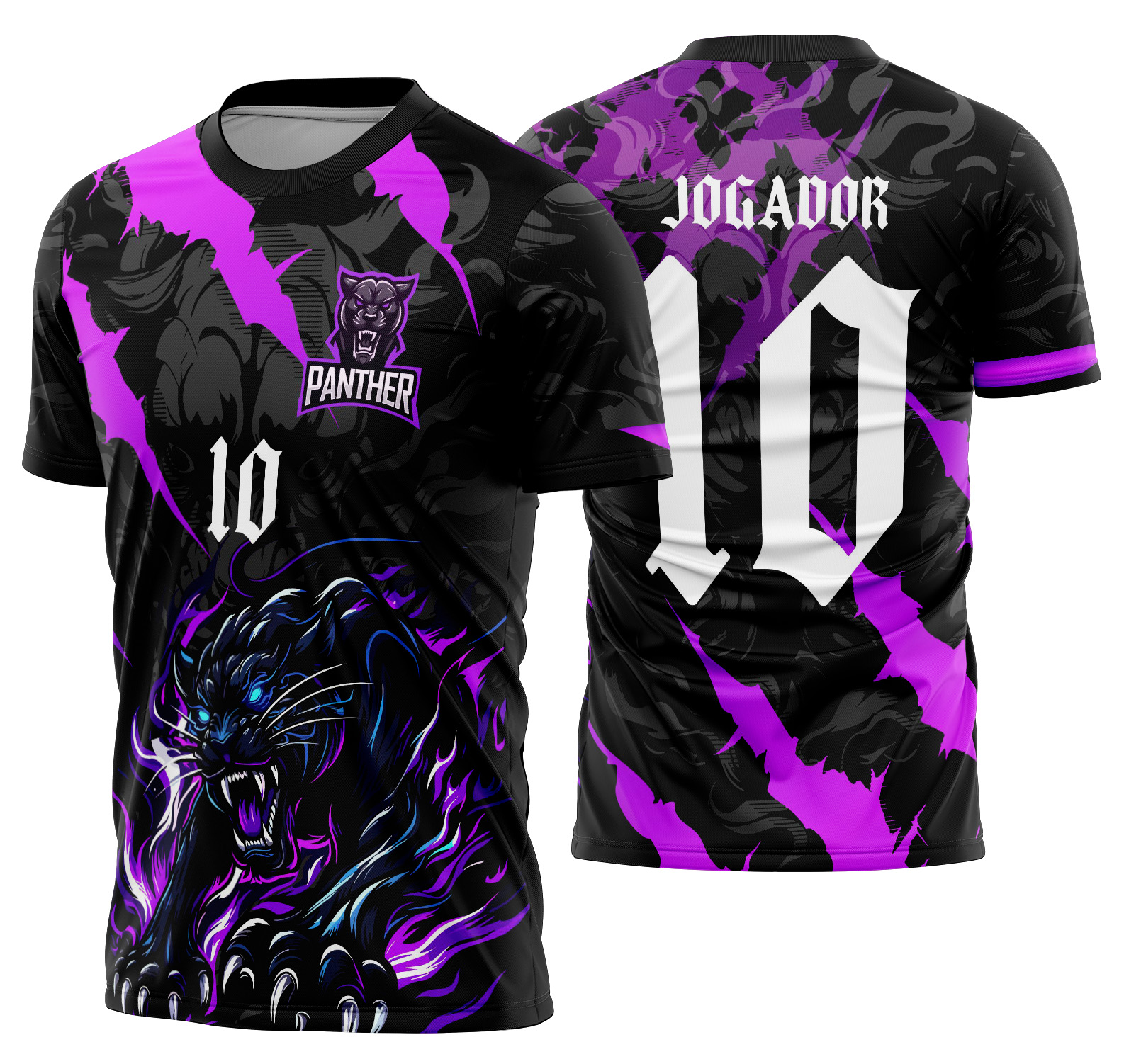 Arte vetor camisa Interclasse Pantera Mod-736