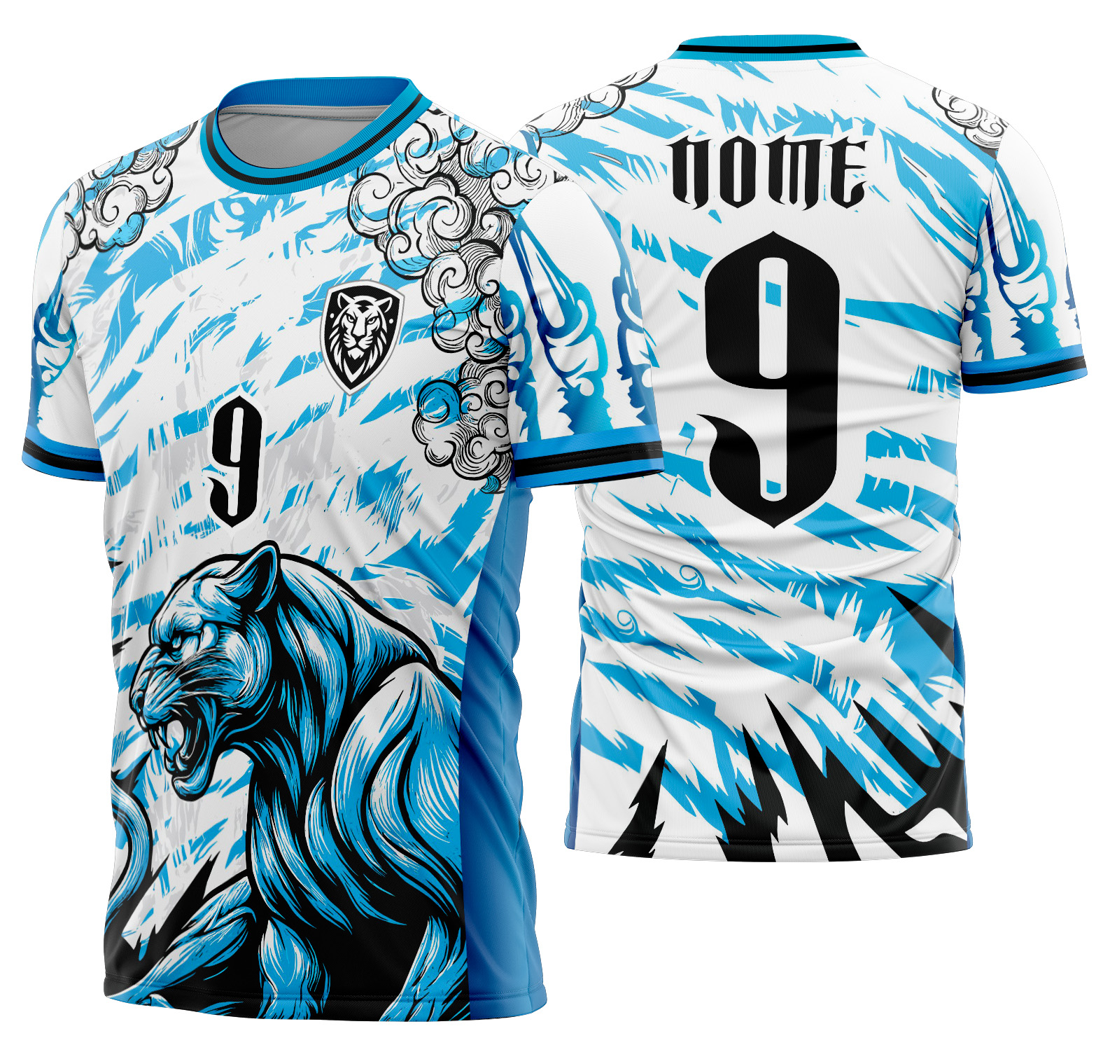 Arte Vetor Camisa Interclasse Pantera Mod-746