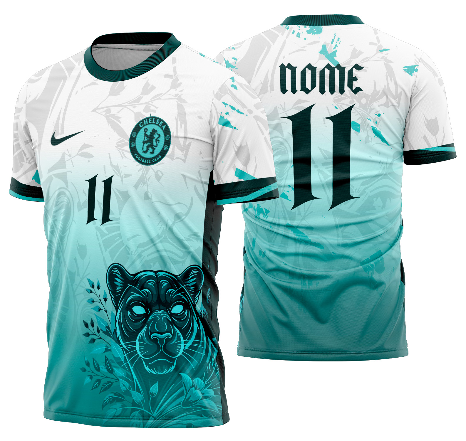 Arte Vetor Camisa Interclasse Pantera Mod-757