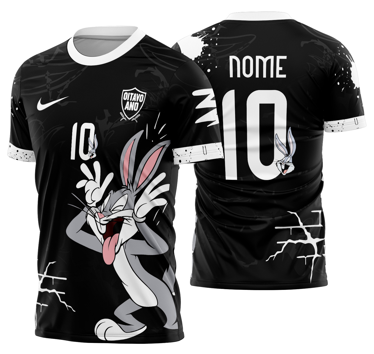 Arte Vetor Camisa Interclasse Pernalonga Mod-750