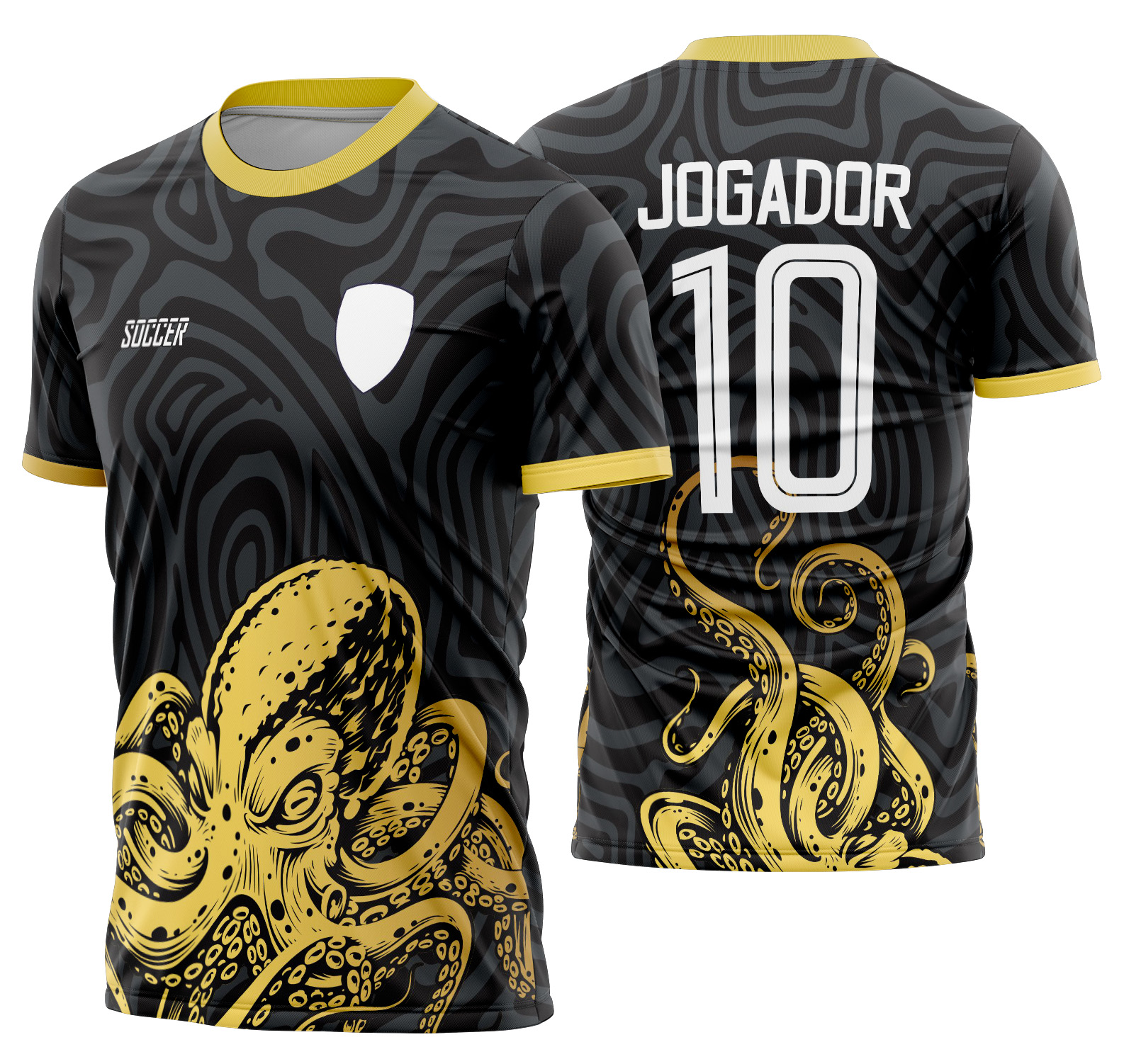 Arte vetor camisa Interclasse Polvo Mod-532