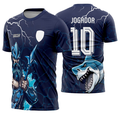 Arte vetor camisa Interclasse Poseidon 548