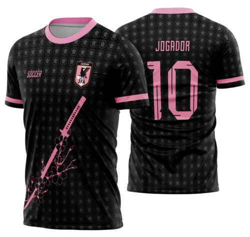 Arte vetor camisa Interclasse Samurai x Japão 569