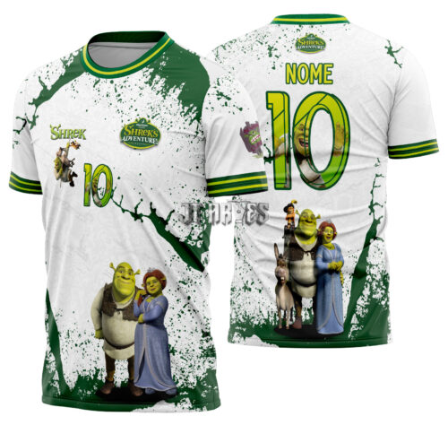 Arte vetor camisa Interclasse Shrek Mod-687
