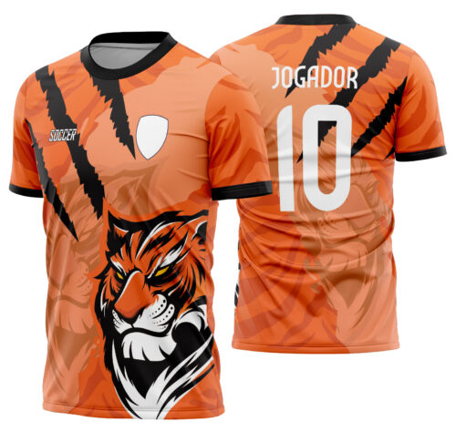 Arte vetor camisa Interclasse Tigre 546