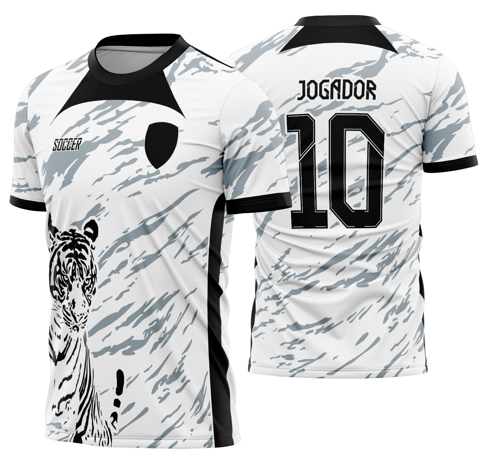 Arte vetor camisa Interclasse Tigre 585