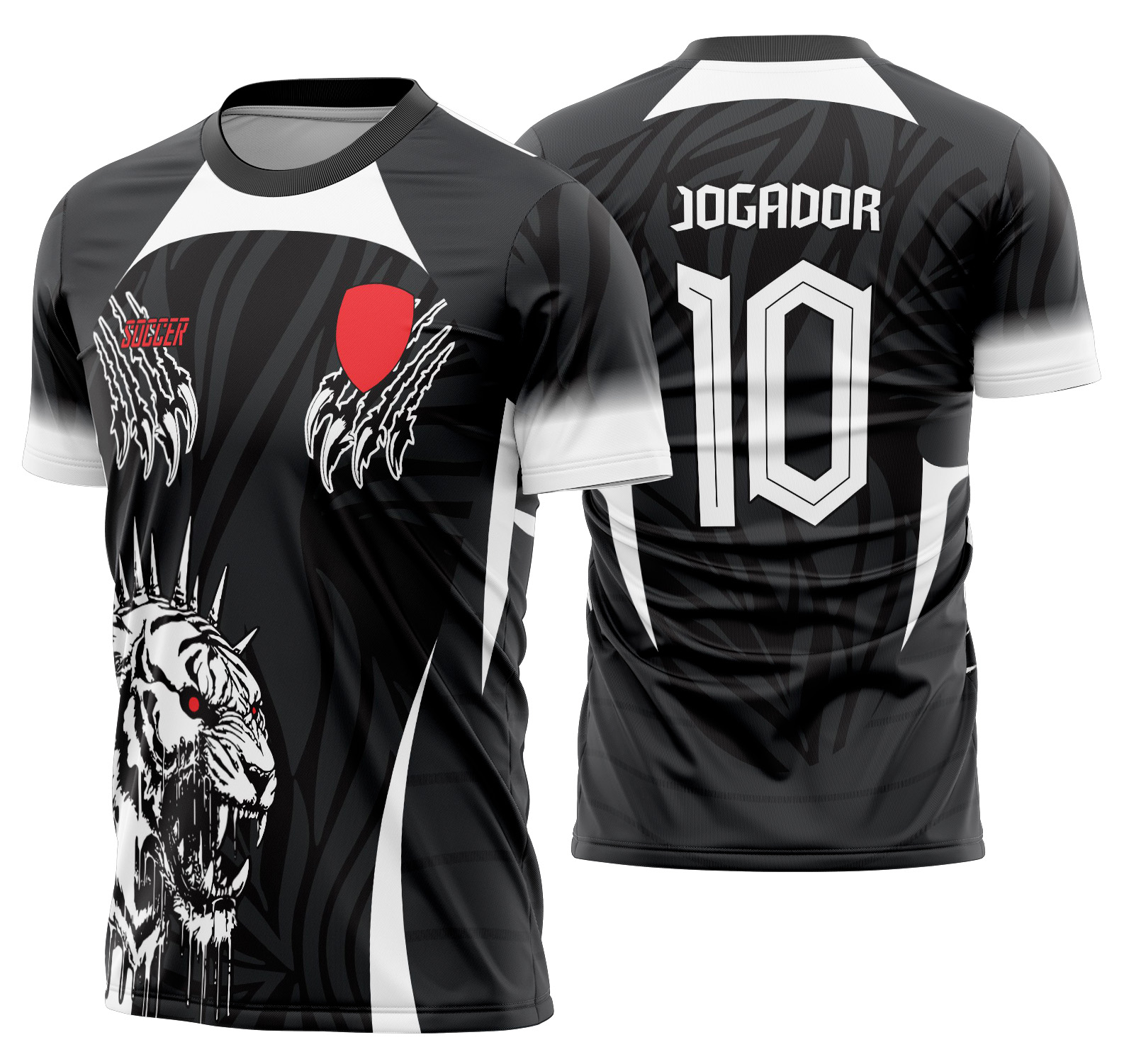 Arte vetor camisa Interclasse Tigre Mod-509