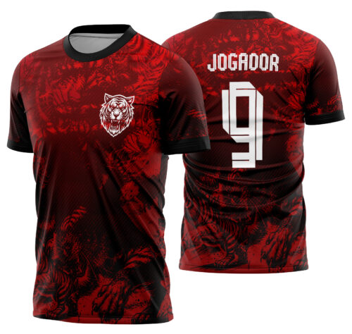 Arte vetor camisa Interclasse Tigre Mod-520