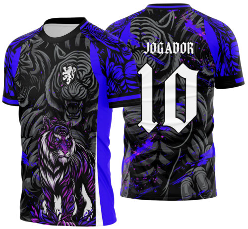 Arte Vetor Camisa Interclasse Tigre Mod-742
