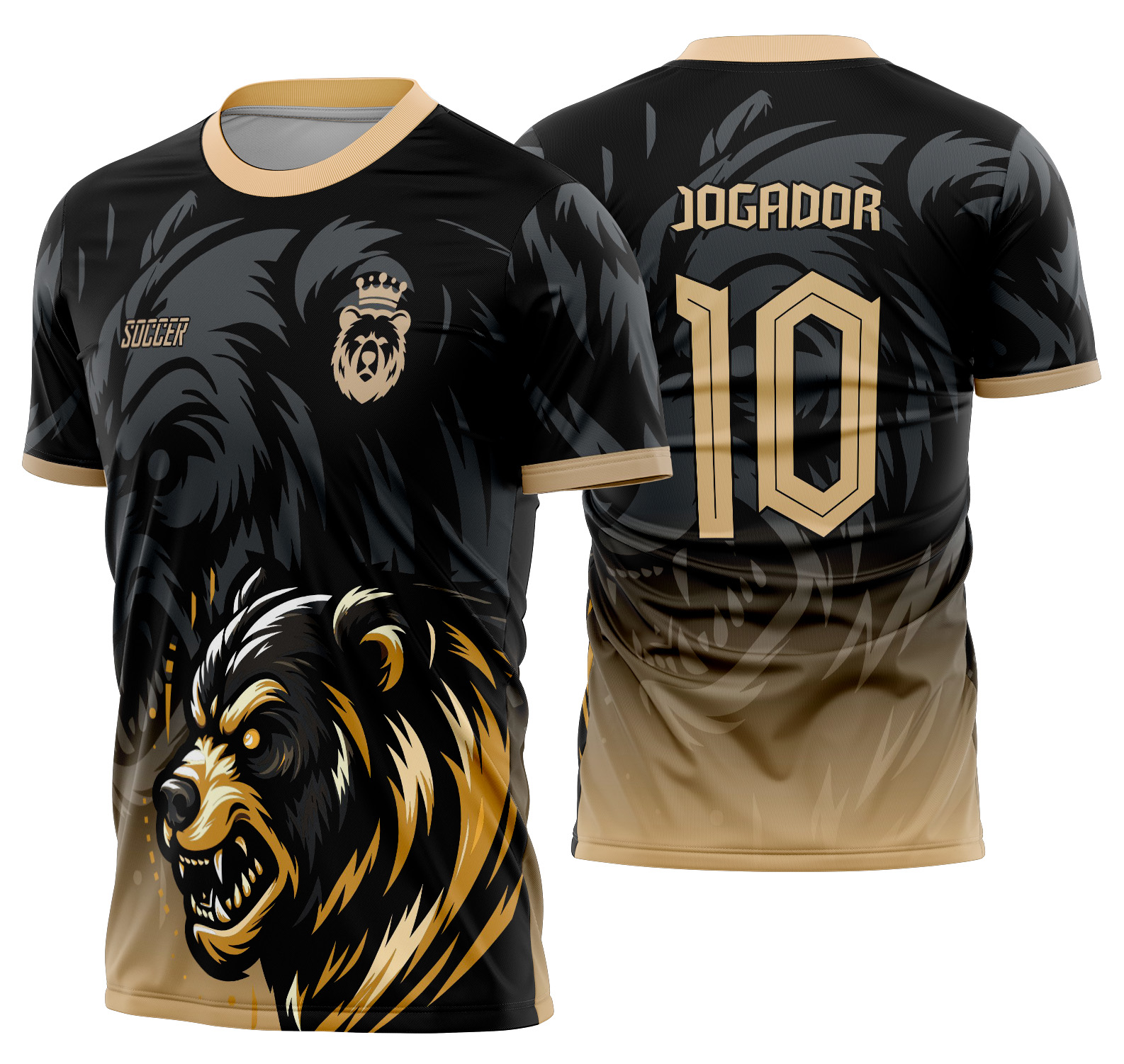 Arte vetor camisa Interclasse Urso 540