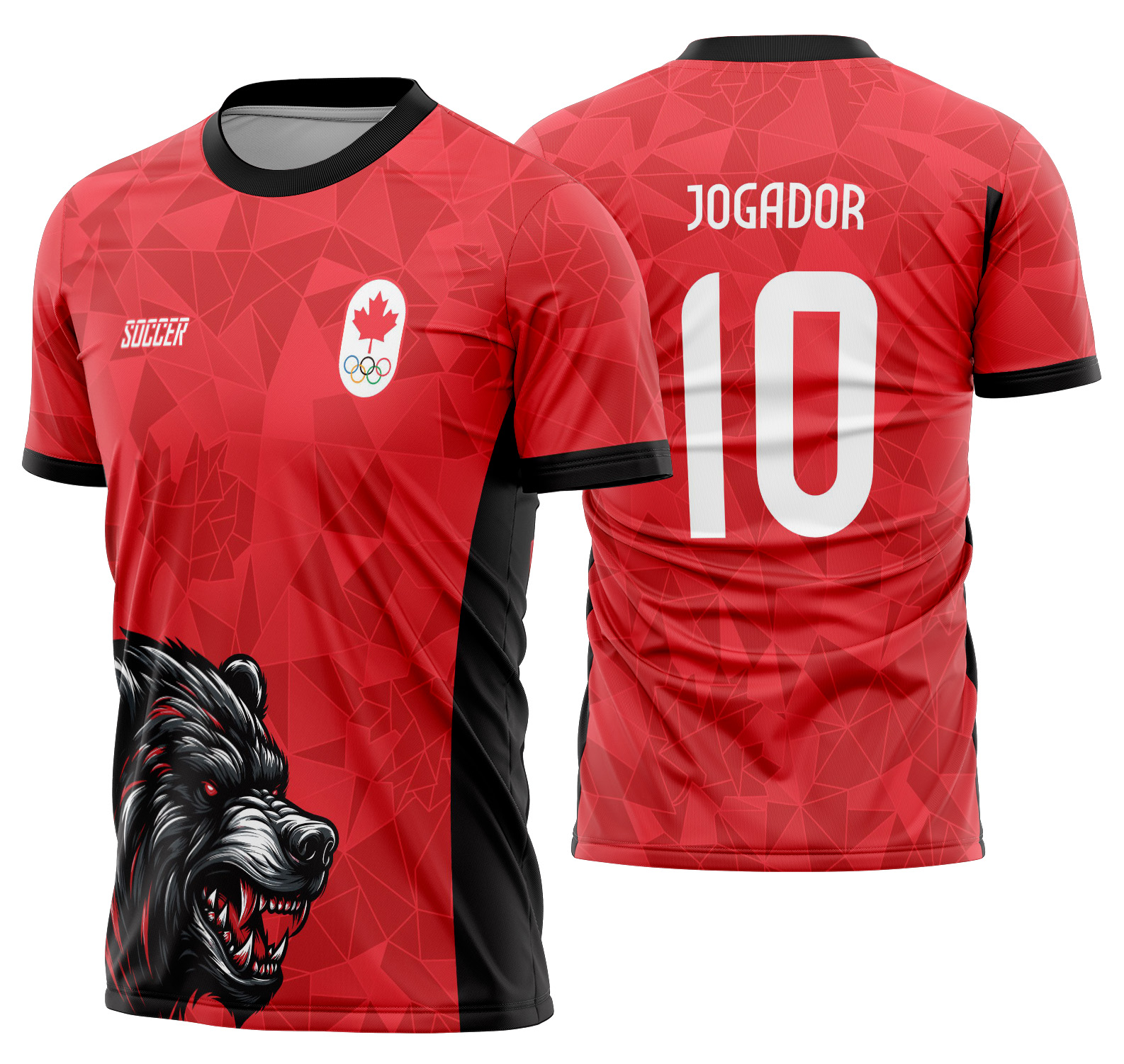 Arte Vetor Camisa Interclasse Urso Mod-491