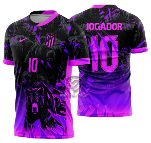 Arte vetor camisa Interclasse Urso Mod-711