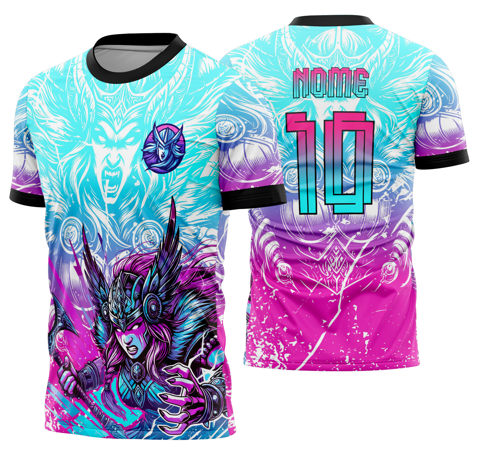 Arte vetor camisa Interclasse Valkiria Mod-517