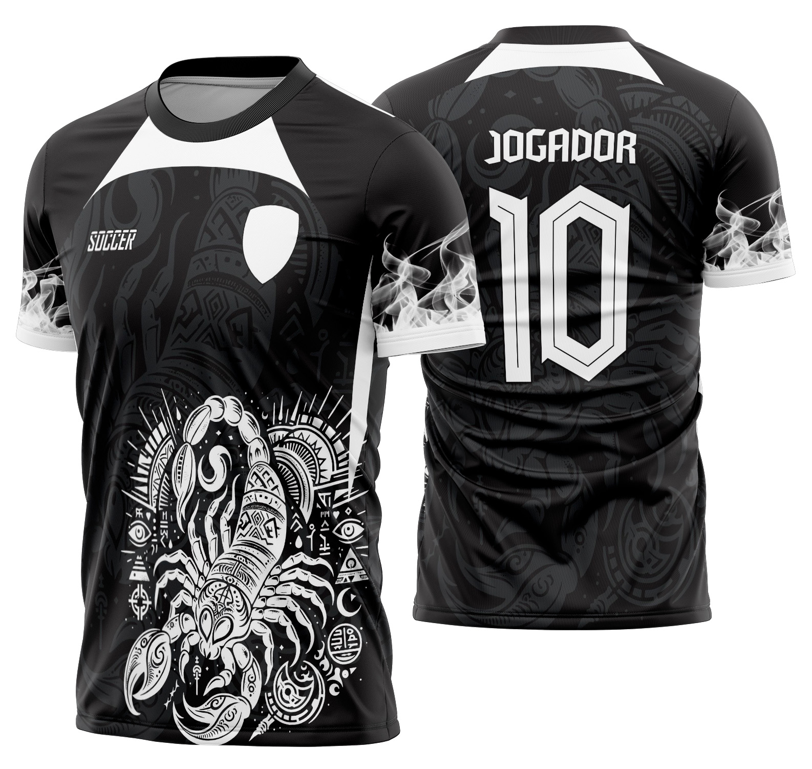 Arte vetor camisa Interclasse  Escorpião Mod-500