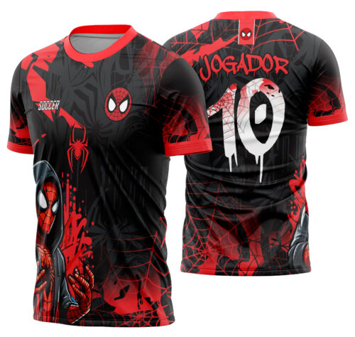 Arte vetor camisa Interclasse  Homem Aranha Mod-503