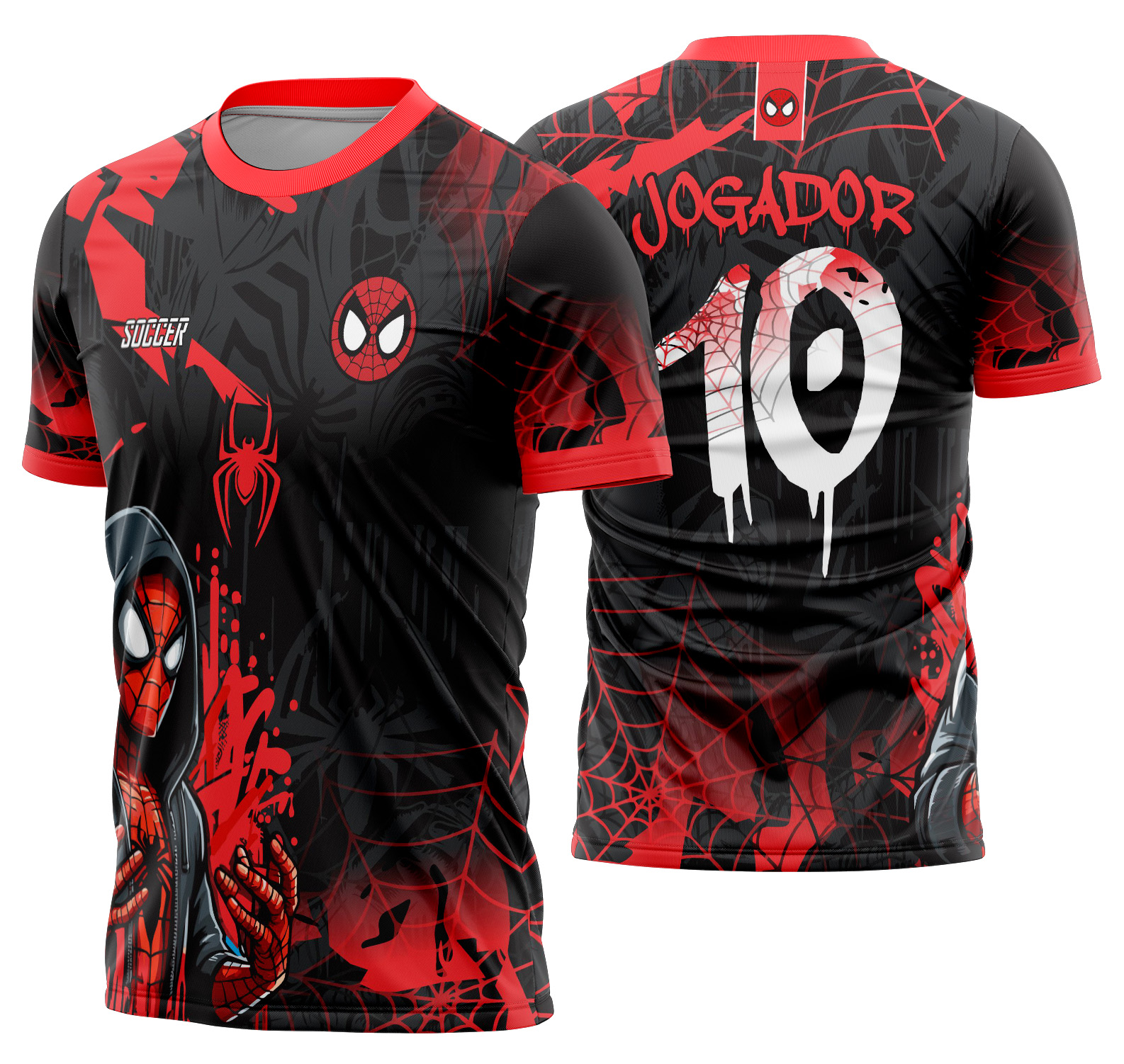 Arte vetor camisa Interclasse  Homem Aranha Mod-503