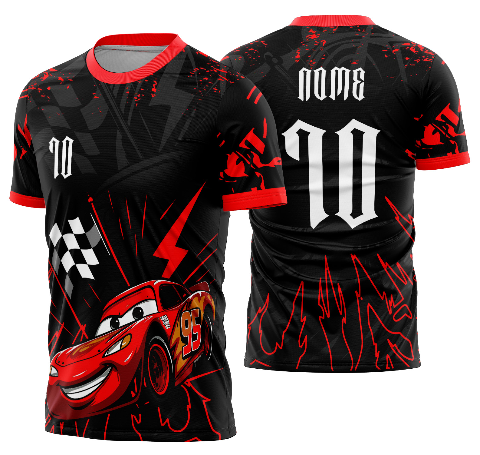 Arte vetor camisa Interclasse carro Mod-791