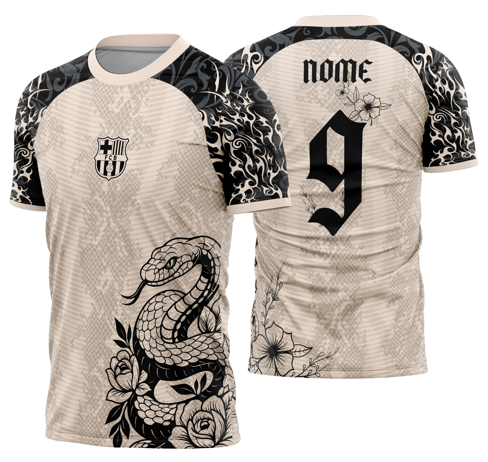 Arte vetor camisa Interclasse cobra Mod-803