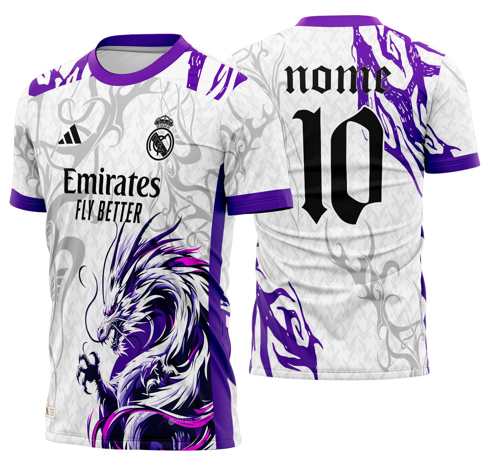 Arte vetor camisa Interclasse dragão Mod-668