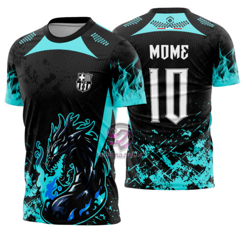 Arte Vetor Camisa Interclasse dragão Mod-725