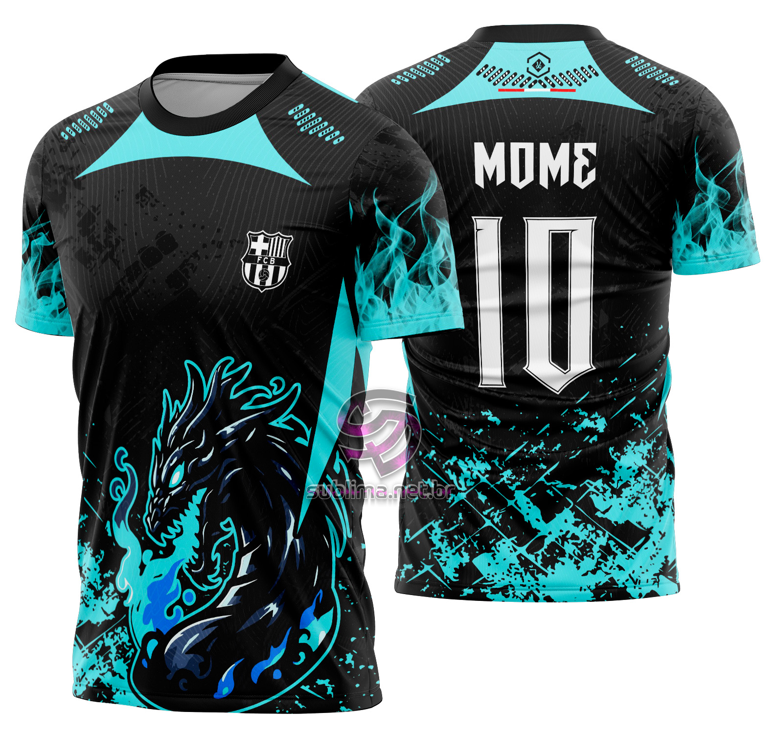 Arte Vetor Camisa Interclasse dragão Mod-725
