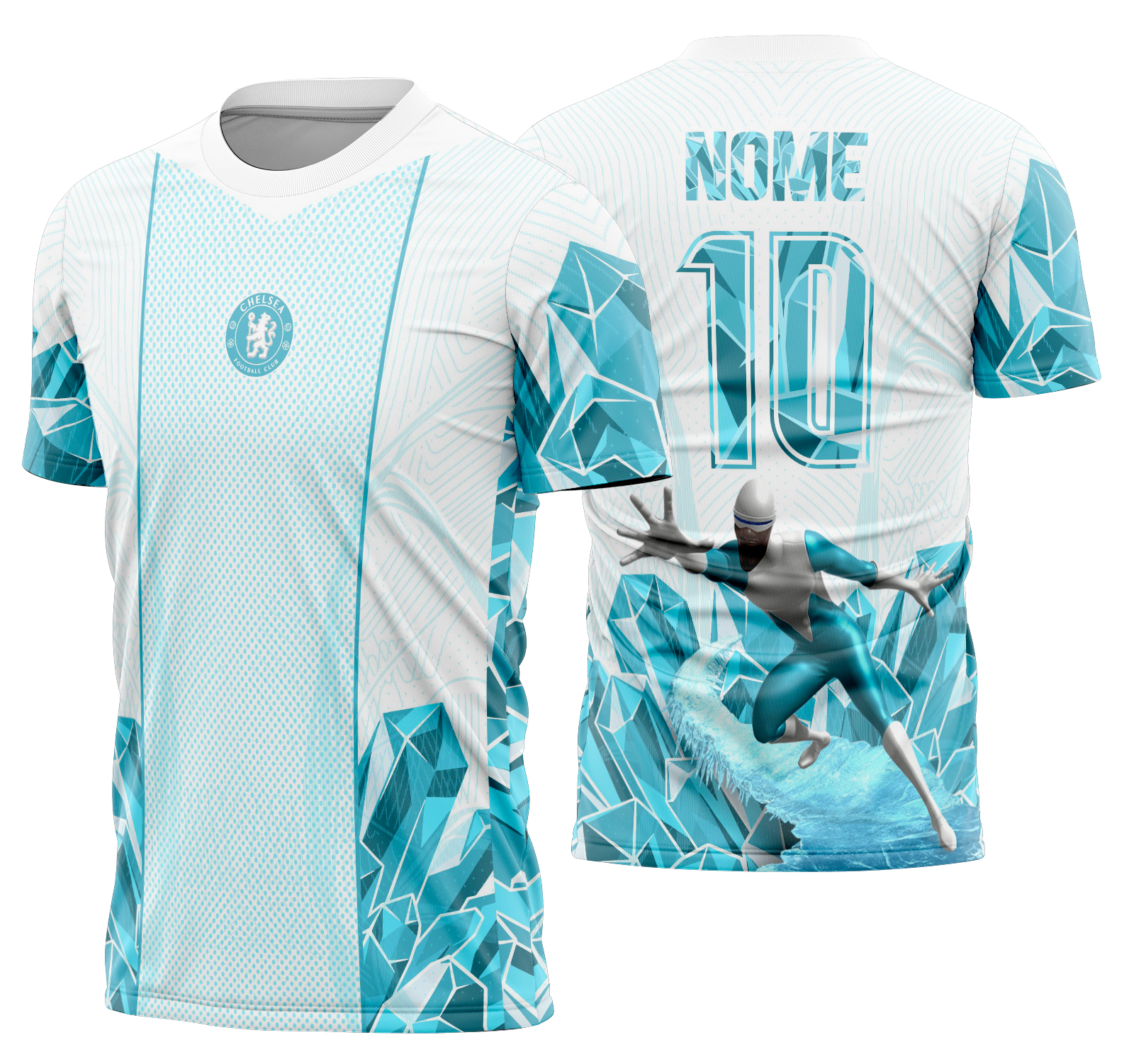 Arte Vetor Camisa Interclasse gelado Mod-838