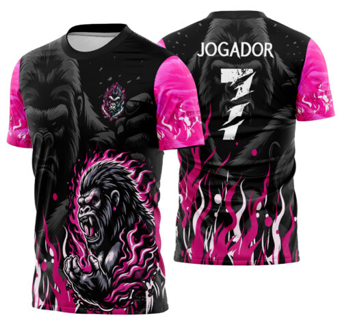 Arte vetor camisa Interclasse gorila Mod-672