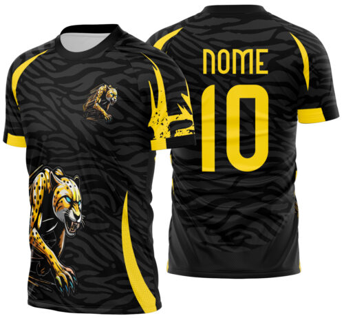 Arte Vetor Camisa Interclasse guepardo Mod-758