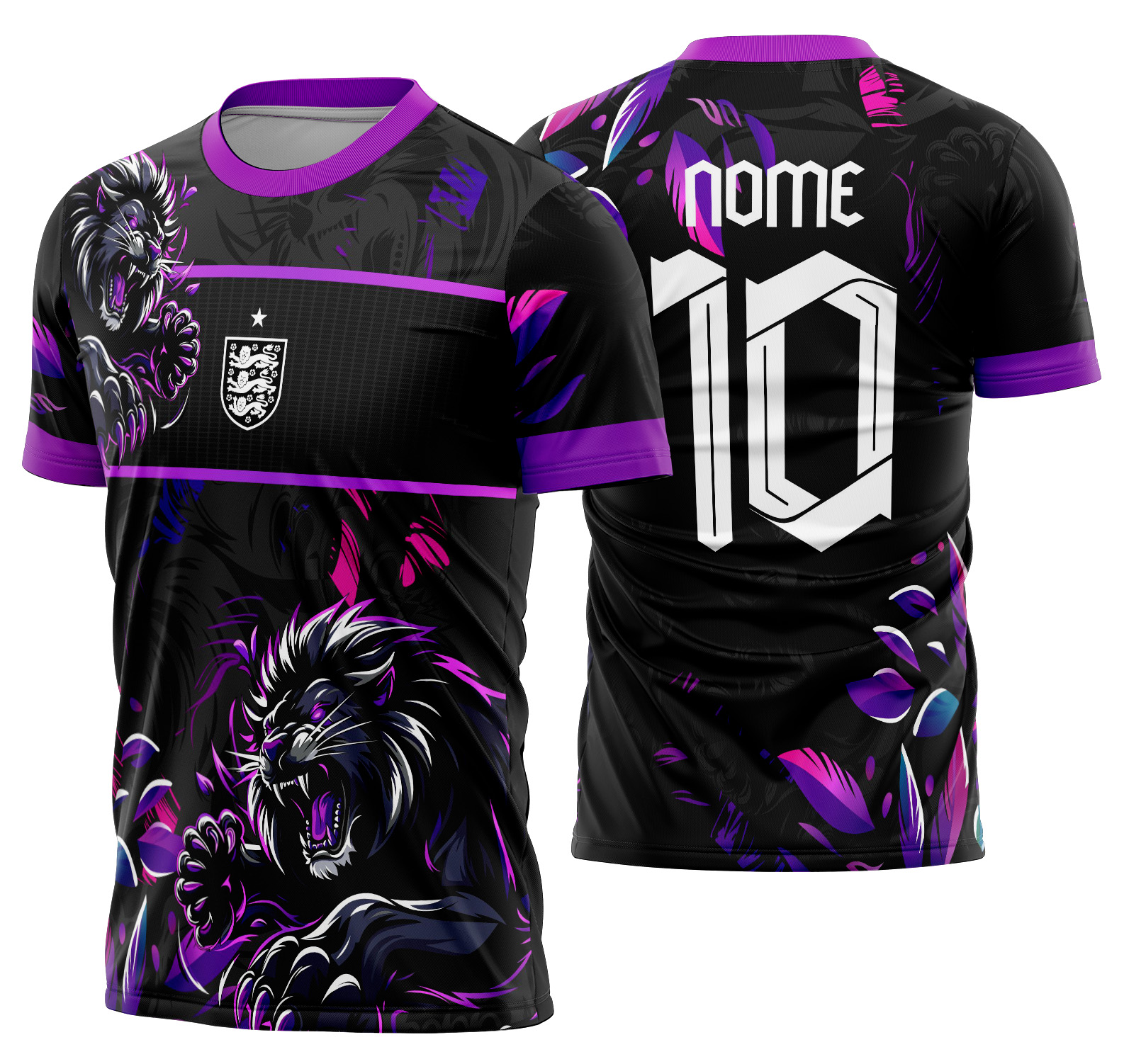 Arte Vetor Camisa Interclasse leão Mod-798