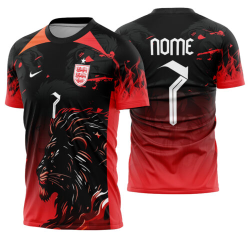 Arte Vetor Camisa Interclasse leão Mod-824