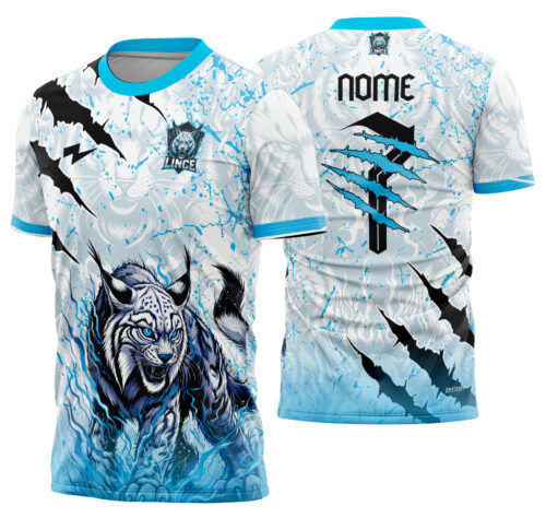 Arte vetor camisa Interclasse lince Mod-829