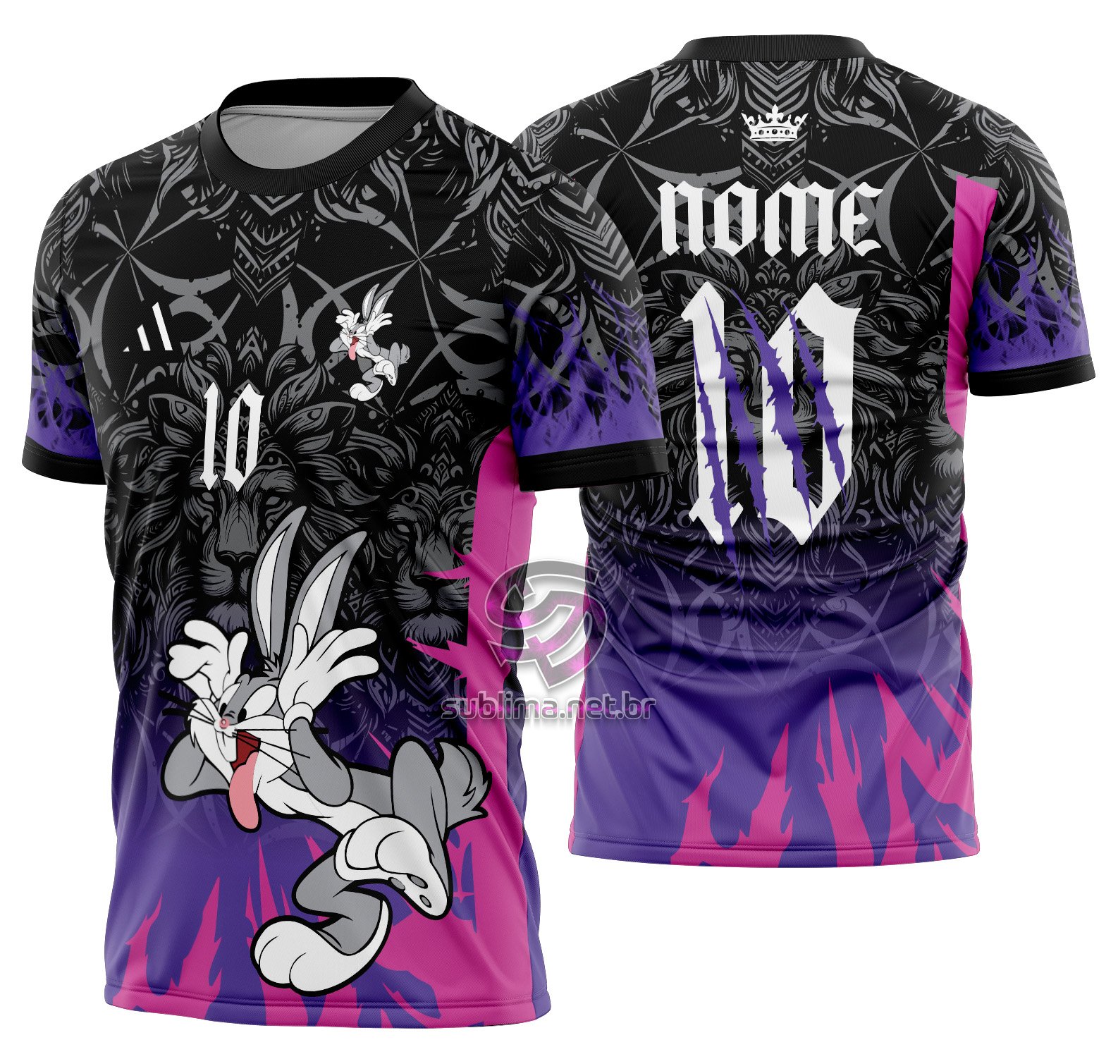 Arte Vetor Camisa Interclasse Pernalonga Mod-718