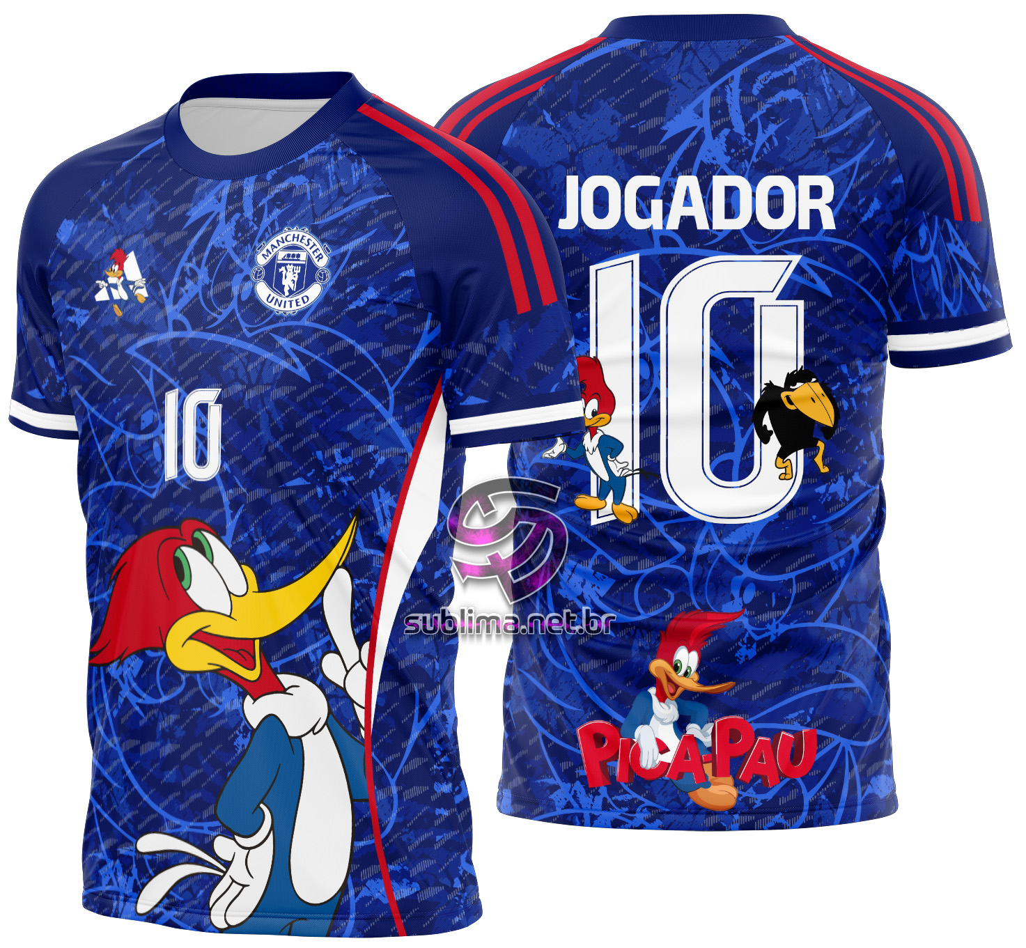 Arte vetor camisa Interclasse pica pau Mod-693