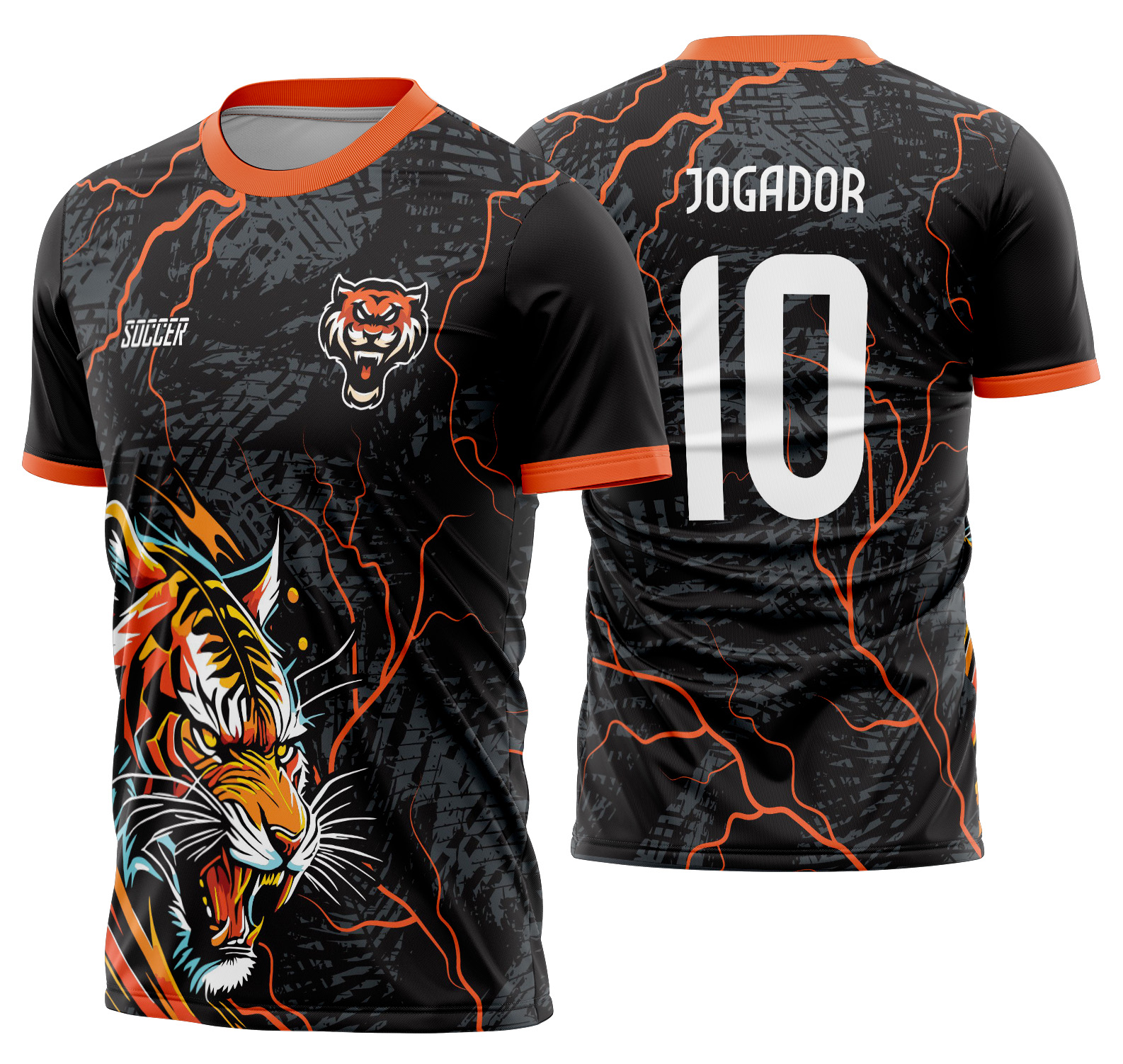 Arte vetor camisa Interclasse tigre Mod-528