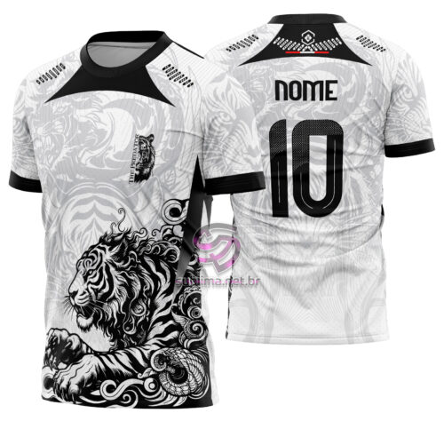 Arte Vetor Camisa Interclasse tigre Mod-709