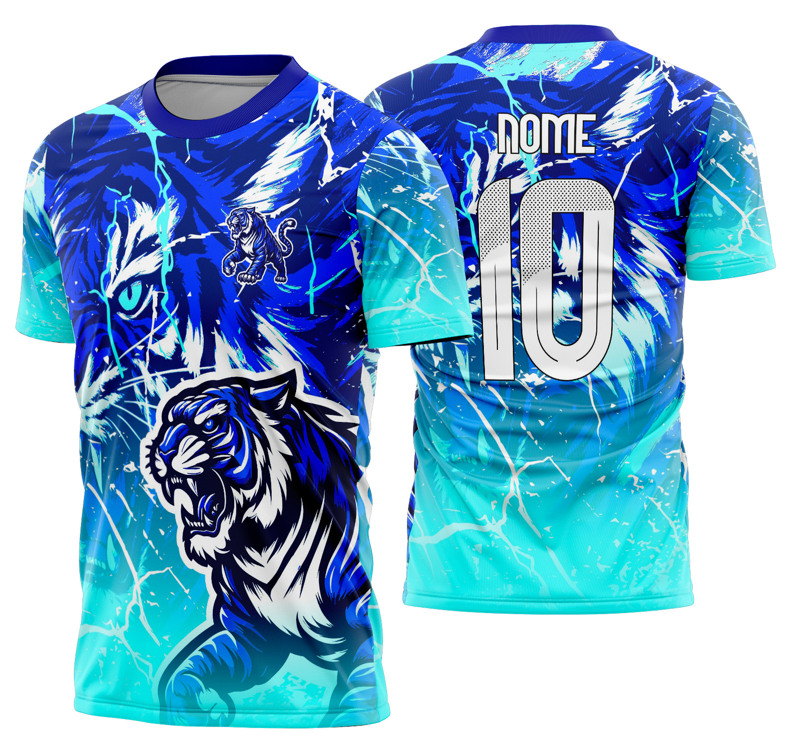 Arte vetor camisa Interclasse tigre Mod-776