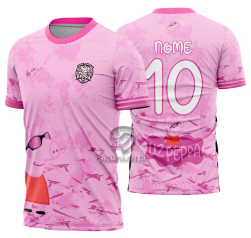 Arte Vetor Camisa Interclasse uz peppa Mod-685