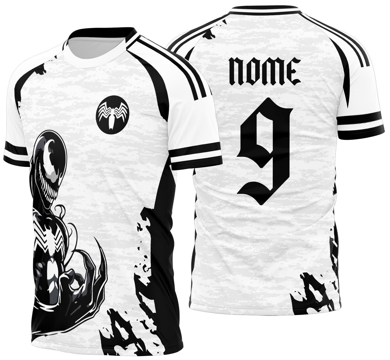 Arte Vetor Camisa Interclasse venom Mod-797