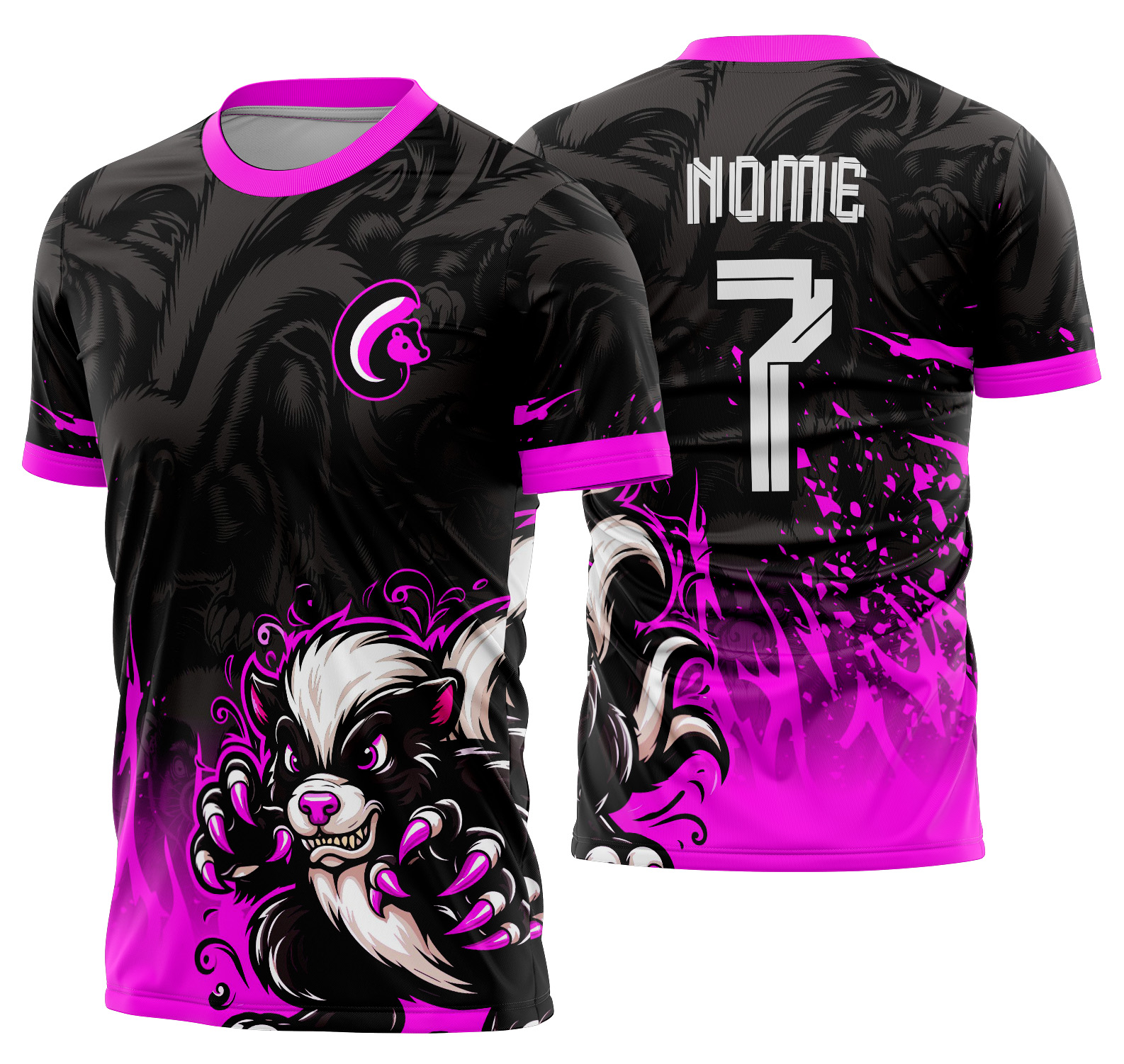 Arte vetor camisa Interclasse zorillo Mod-530