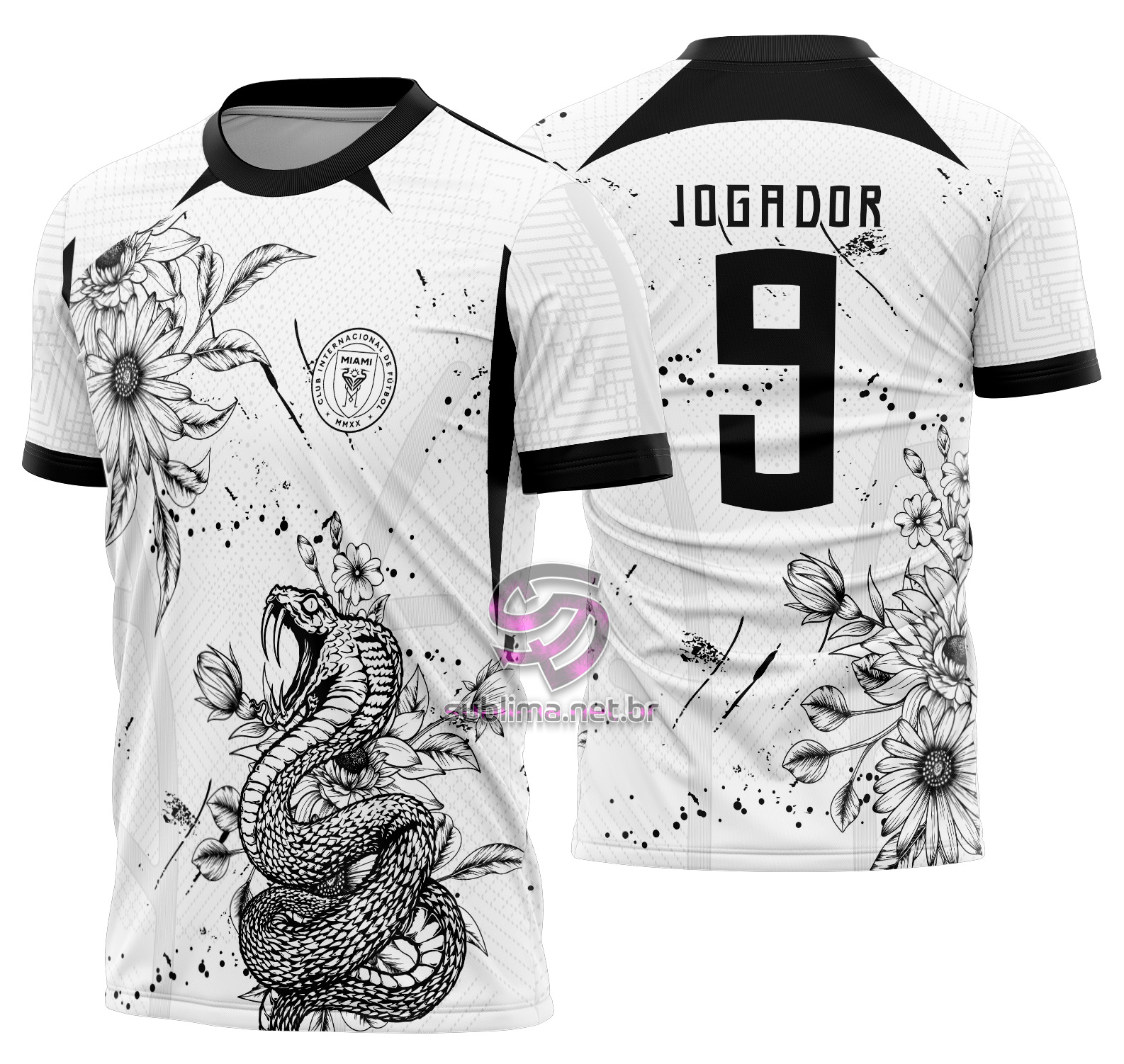Arte Vetor Camisa Interclasse Cobra Mod-627