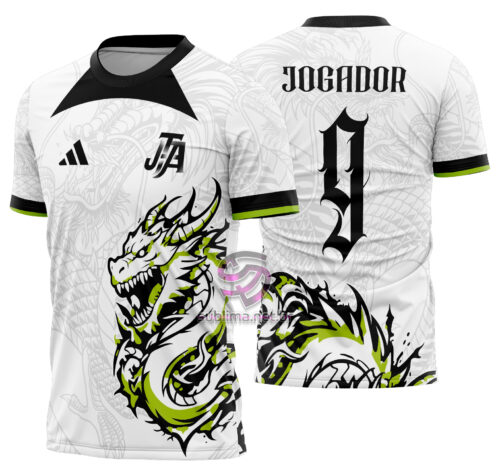 Arte vetor camisa Interclasse Dragão Mod-617