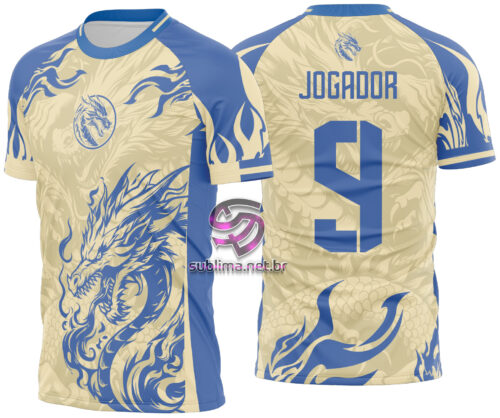Arte vetor camisa Interclasse Dragão Mod-635