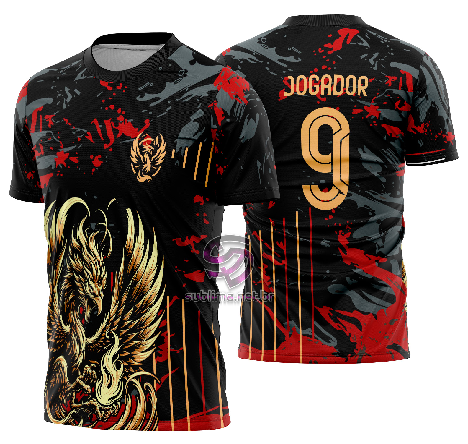 Arte vetor camisa Interclasse Fenix Mod-631