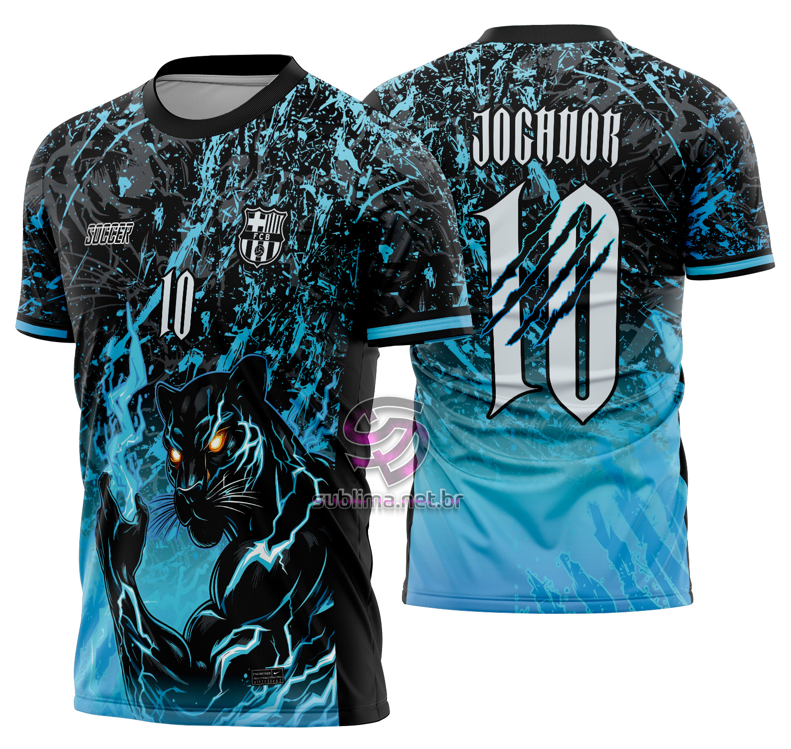 Arte vetor camisa Interclasse Pantera Mod-611