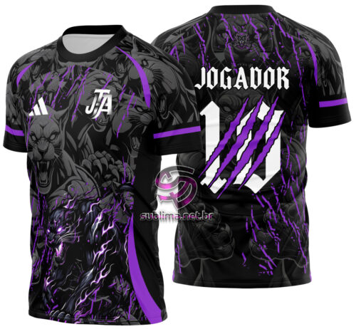 Arte vetor camisa Interclasse Pantera Mod-625